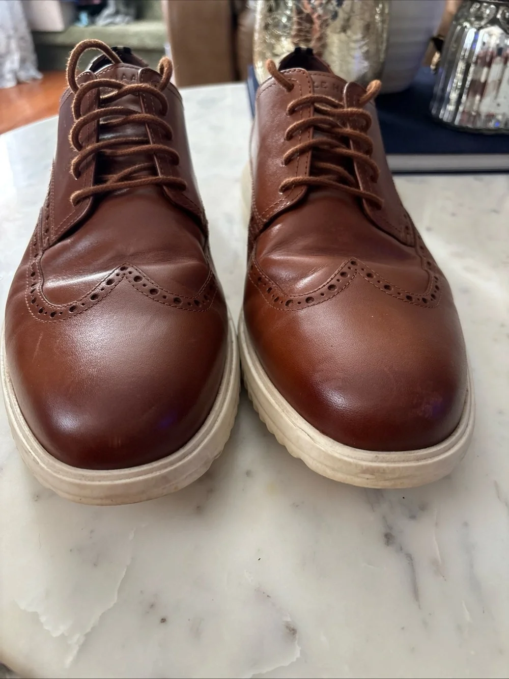Cole Haan leather wingtip